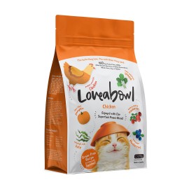 Loveabowl 無穀物走地雞肉配方貓糧1KG Loveabowl 無穀物走地雞肉配方貓糧1KG